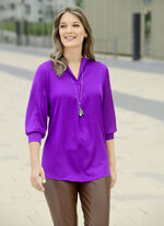 Tunika mit aparter Ausschnittl&ouml;sung 