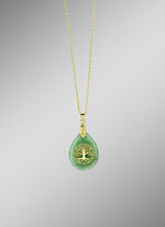 Anhänger mit echt Aventurin 