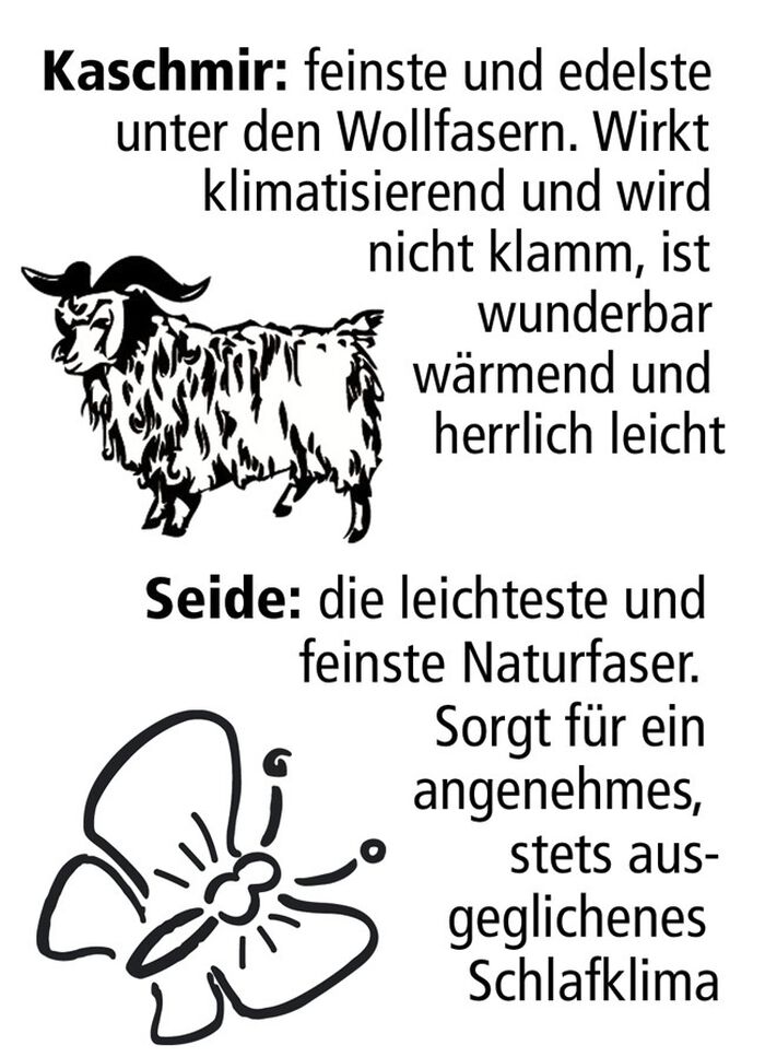 Mesana Bettwarenprogramm mit feinsten und hochwertigen Edelhaaren 