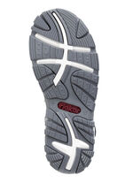 Rieker, sportliche Damen-Sandalen, mit zwei Klettspangen BLAU