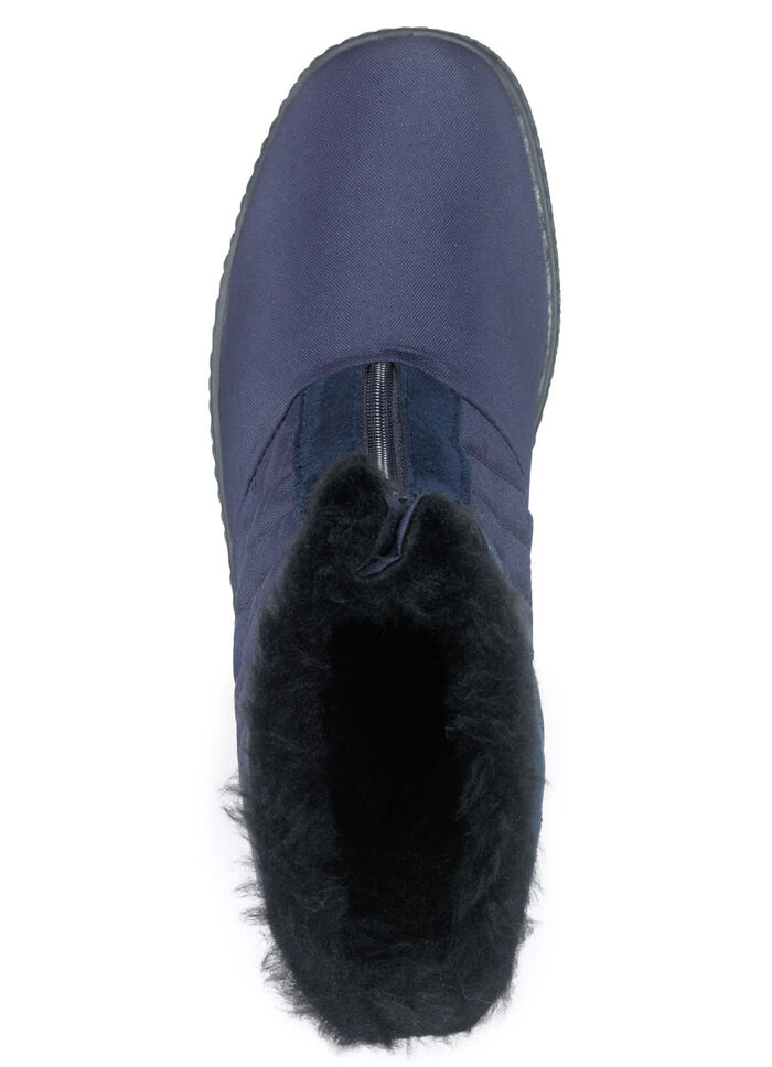 ELENA EDEN Stiefelette aus wetterfestem Textilmaterial MARINE