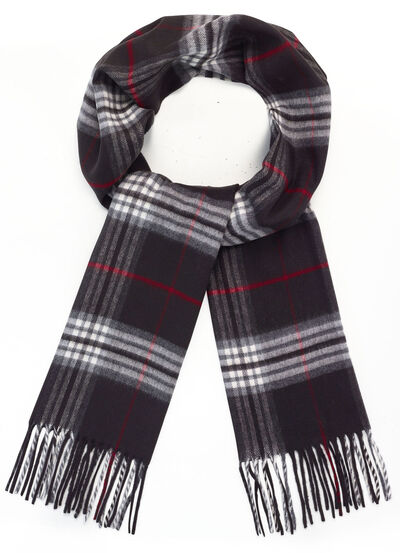 Schal mit Karodessin 