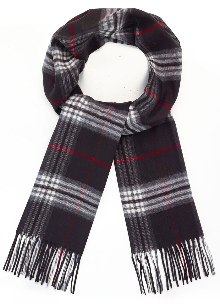 Schal mit Karodessin 