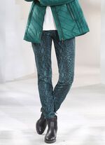 Hose mit angesagter Reptildessinerung 