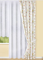 Dekoschal mit Fr&uuml;hlingsblumen-Motiv 