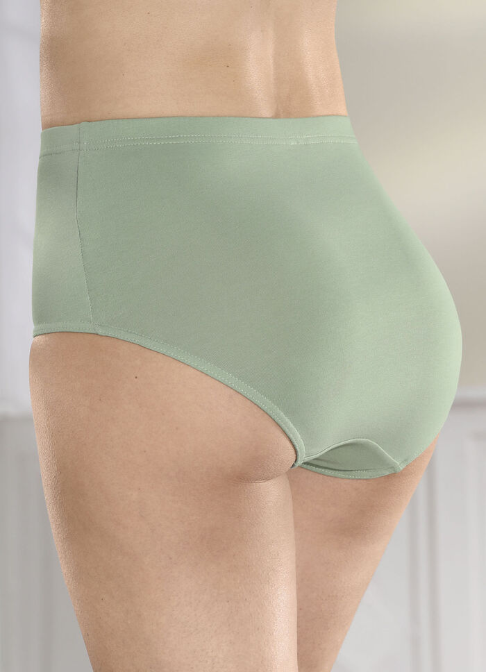 Viererpack Slips mit Gummizug im Bund 