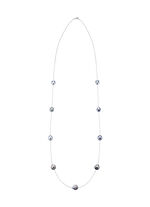 Halskette mit Tahiti-Zuchtperlen in Barockform 