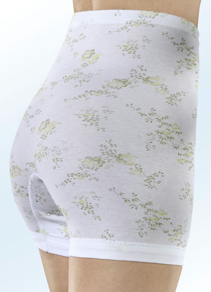 F&uuml;nferpack Schl&uuml;pfer mit Bl&uuml;tendessin 