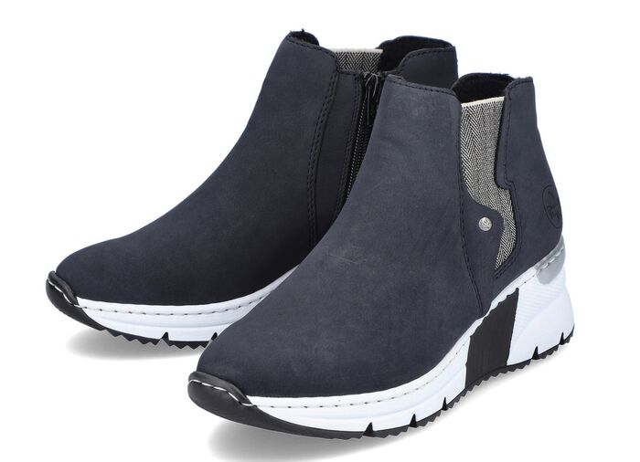 Rieker, modische Damen-Boots, Weite G, mit Rei&szlig;verschluss 