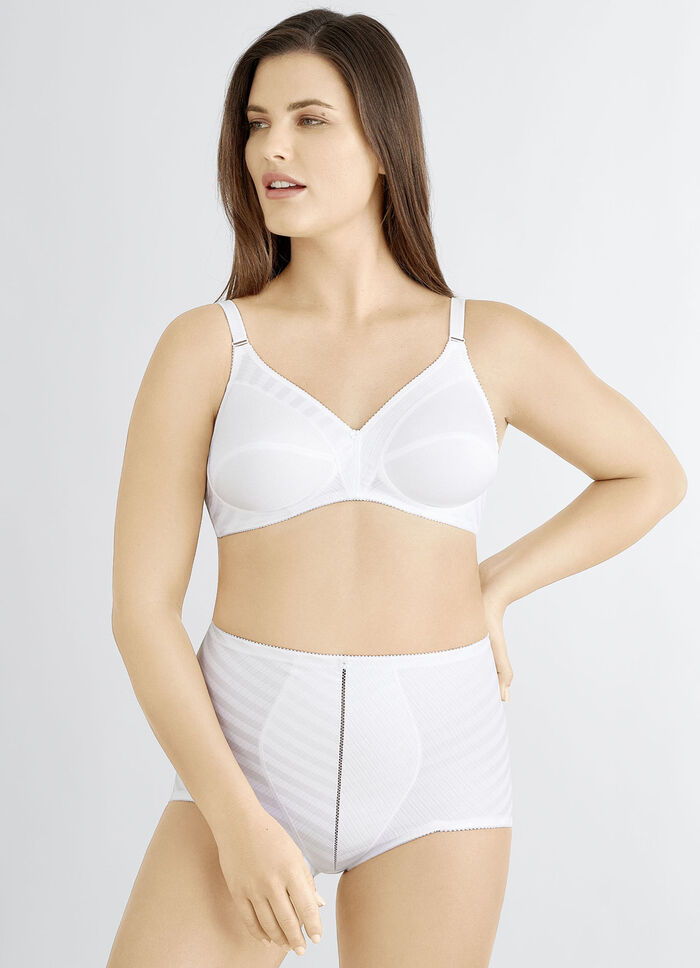 Felina Miederhose mit Vorderteilverst&auml;rkung WEISS