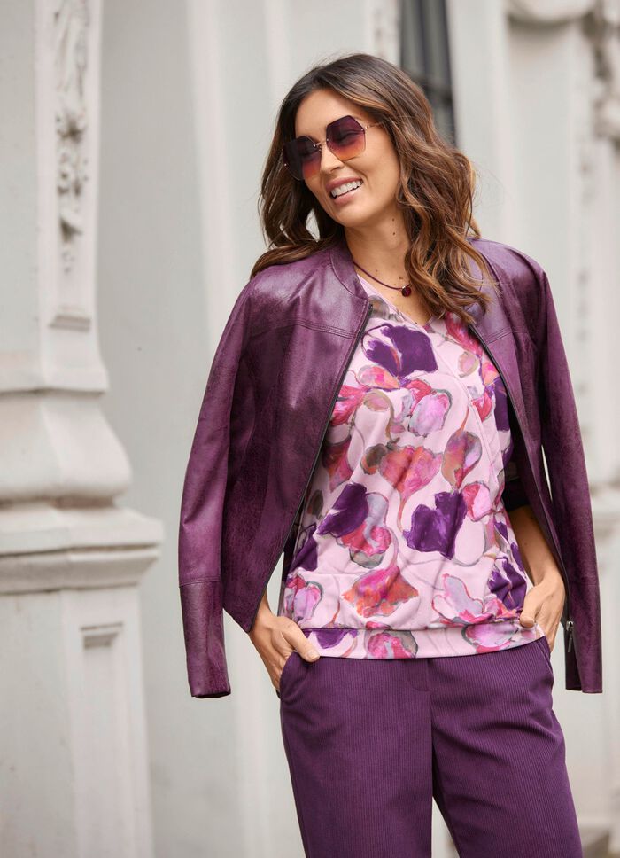 Shirt-Tunika in weiter Form 