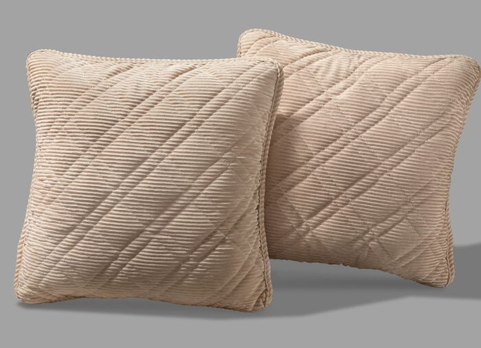 Tagesdecken in Cordoptik-Optik NATUR