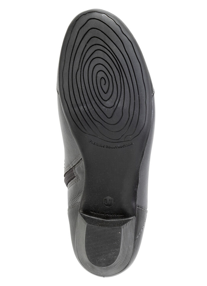 ELENA EDEN, elegante Damen-Stiefeletten, Weite G, mit herausnehmbarem Fußbett ALTSILBER-SCHWARZ