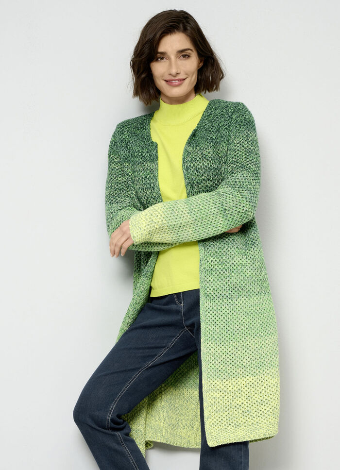 Strickjacke aus reiner Baumwolle 