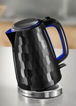 Russell Hobbs Fr&uuml;hst&uuml;cksserie Honeycomb aus Hochglanz-Kunststoff SCHWARZ