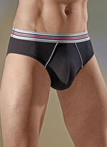 Viererpack Slips mit Elastikbund 