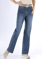 Modische Jeans in 5-Pocket-Form JEANSBLAU