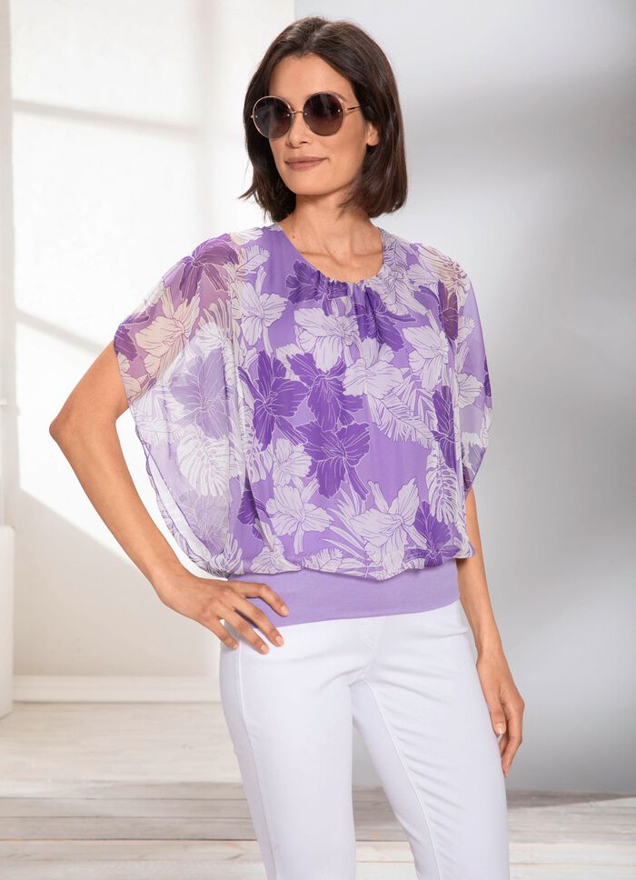 Sommerliche Poncho-Tunika 