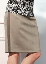 Rock in Wildleder-Optik 