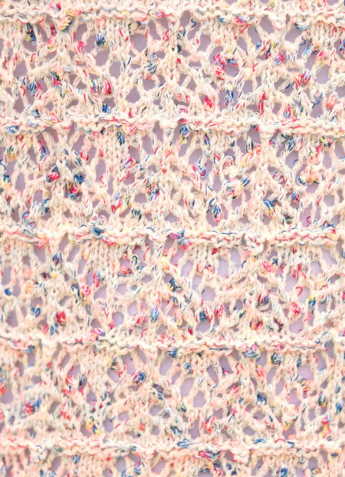 Pullover aus hochwertigem Multicolor-Effektgarn 