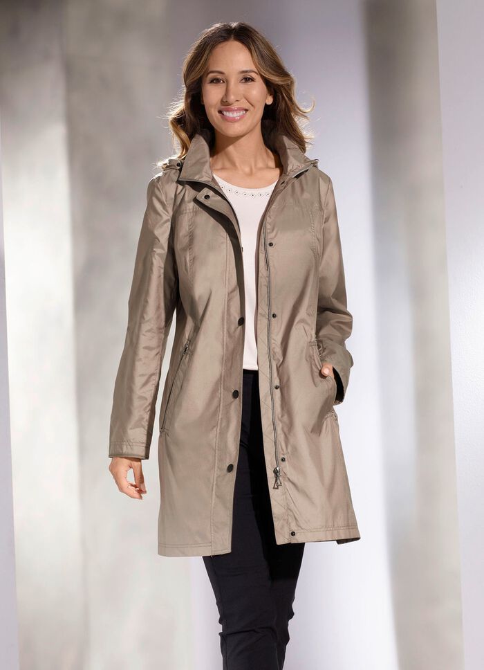 Kurzmantel in 2 Farben CAMEL