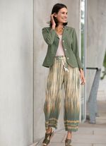 Blusenjacke  mit Schulterpolster OLIV