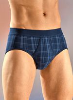 Schiesser Zweierpack Slips mit Karodessin 