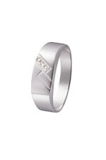 Herrenring mit Diamant 