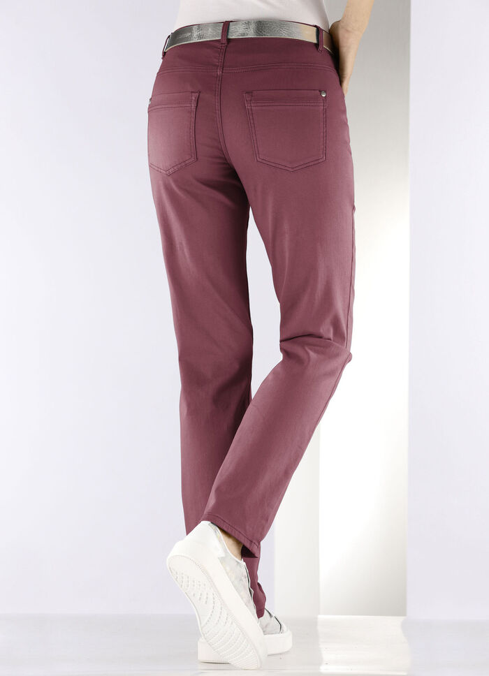 Softe Hose in 5-Pocket-Form BORDEAUX