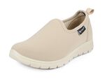 Flexibler Slipper mit elastischem Einschlupf BEIGE