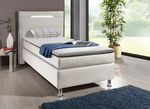 Boxspringbett mit LED-Beleuchtung 