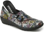 Gemini Slipper aus Rind-Nappaleder SCHWARZ-BUNT