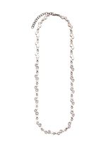 Halskette aus Titan mit synth. Zirkonia 