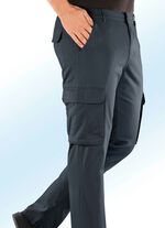 Thermohose mit Cargotaschen in 4 Farben DUNKELGRAU