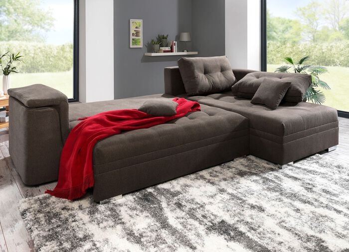 Moderne Polsterecke BRAUN