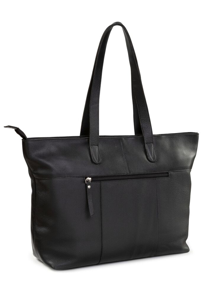 Laurina, Tasche, Damen, aus Leder SCHWARZ