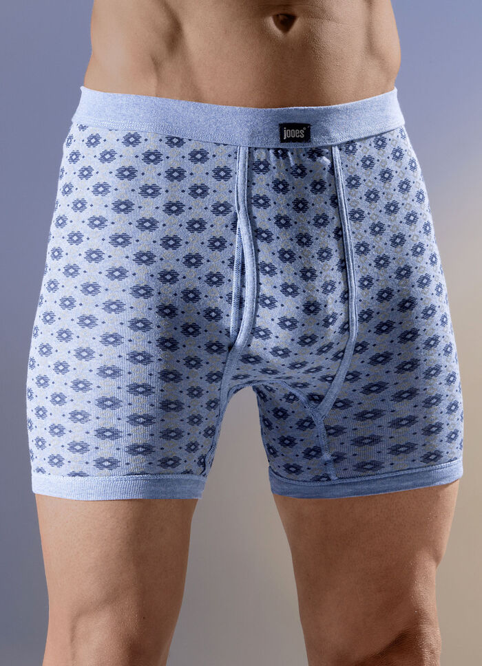 Viererpack Unterhosen, allover dessiniert 