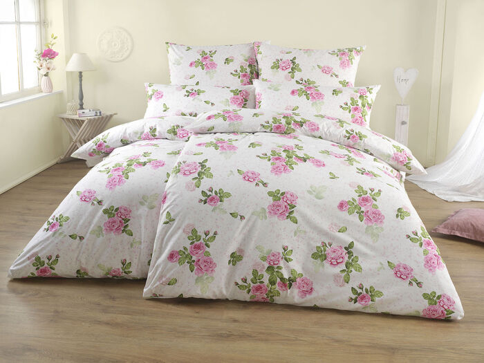 Bettw&auml;sche-Garnitur aus 100% Baumwolle 