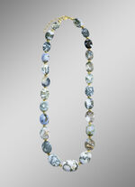 Strahlende Garnitur mit Opal und Hämati 