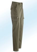 Hose mit Cargotaschen in 3 Farben OLIV