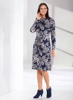 Kleid mit Bindeschluppe 