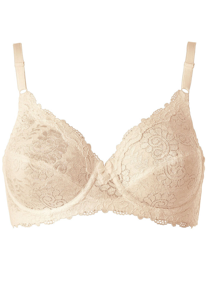 Triumph-Compliment B&uuml;gel-BH mit h&uuml;bscher Spitze PUDER