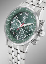 Funk-Solar-Chronograph mit Wechselband 