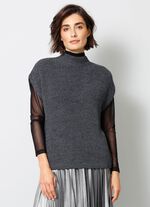 Pullunder in Perlfang 