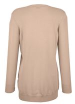 Strickjacke mit Modal  SAND