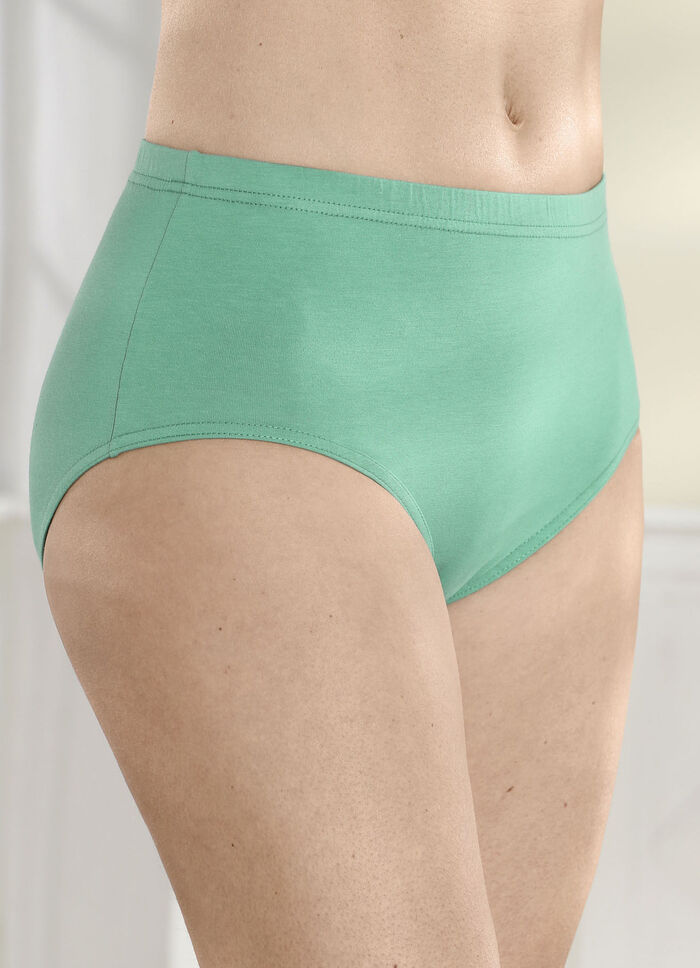 Viererpack Slips mit Gummizug im Bund 