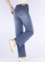 Jeans mit modischen Vordertaschen JEANSBLAU