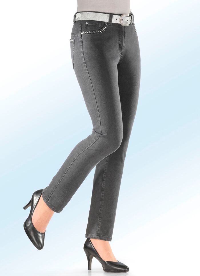 Komfortjeans in 5-Pocket-Form 