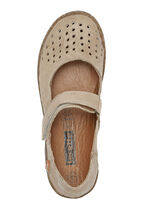 ELENA EDEN Slipper aus schattiertem Nappaleder SAND