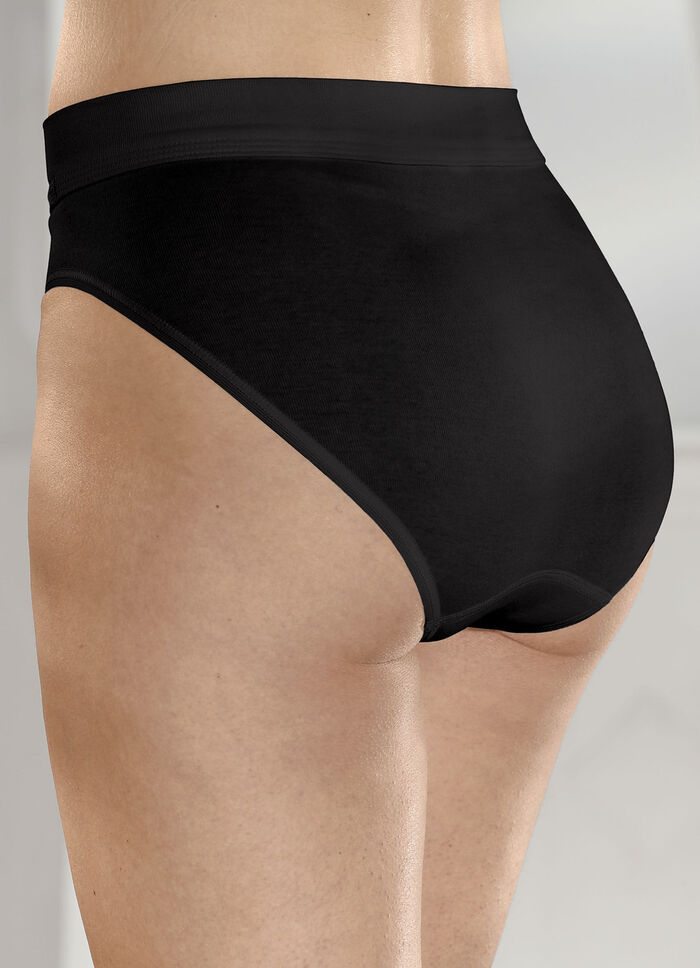 Speidel Dreierpack Slips mit BIO-Baumwolle SCHWARZ